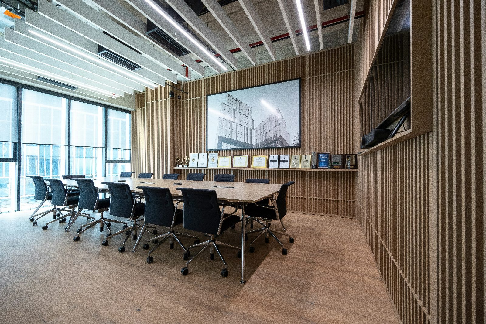 Interieur van Leeszaal in Oude Bibliotheek