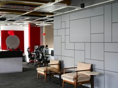 Interieur van Theaterzaal in Cultuurhuis De Boei