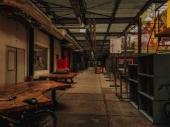 Interieur van Leeszaal in Oude Bibliotheek